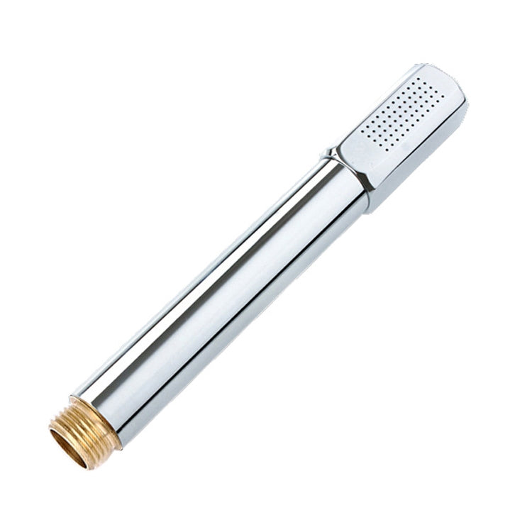 Brass Stainless Steel Hand-Held Pressurized Shower Head, Square, Round