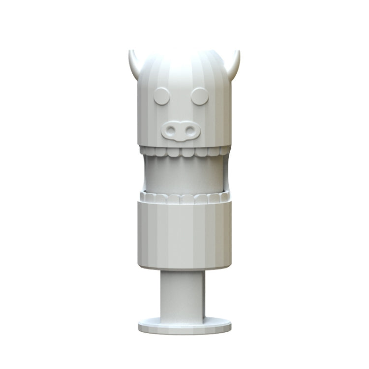 10 PCS H011 Food Preservation And Moisture-Proof Sealing Elastic Clip Snack Food Sealing Clip, Purple, White, Green, Black, Yellow White