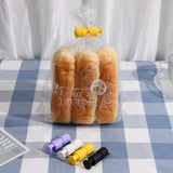 10 PCS H011 Food Preservation And Moisture-Proof Sealing Elastic Clip Snack Food Sealing Clip, Purple, White, Green, Black, Yellow