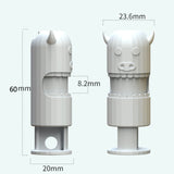 10 PCS H011 Food Preservation And Moisture-Proof Sealing Elastic Clip Snack Food Sealing Clip, Purple, White, Green, Black, Yellow