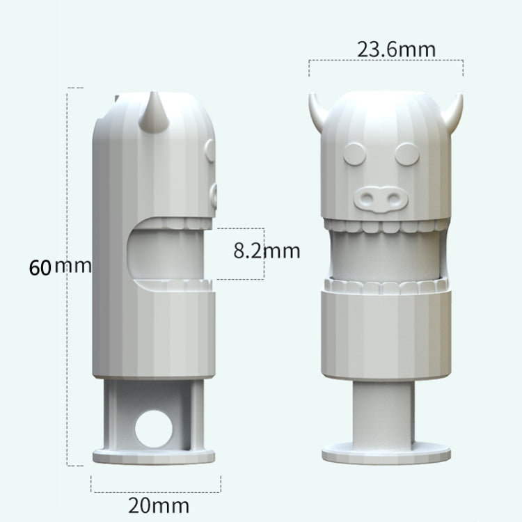 10 PCS H011 Food Preservation And Moisture-Proof Sealing Elastic Clip Snack Food Sealing Clip, Purple, White, Green, Black, Yellow