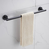 304 Stainless Steel With Grooved Bathroom Pendant Bathroom Shelf,Style:, Wire Drawing Single Rod 40cm, Wire Drawing Towel Ring, Wire Drawing Hook, Paper Towel Holder A, Paper Towel Holder B, Vertical Single Rod, Black Cloth Hook                      ... Black Single Rod 40cm