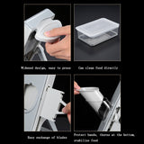 Hand Cutting Cutter Kitchen Lever Slicer Pressing Grater, Simple Gray, Simple Blue