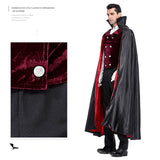 PS6831 Halloween Vampire Costume Castle Men Drag Costume, M, XL