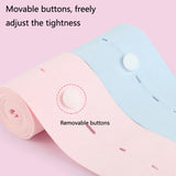 TH20150808 Fetal Monitoring Belt Widened Pregnant Women Check-up Adjustable Buttonhole Elastic Strap Monitoring Belt, Size:, 5x120cm, 6x130cm
