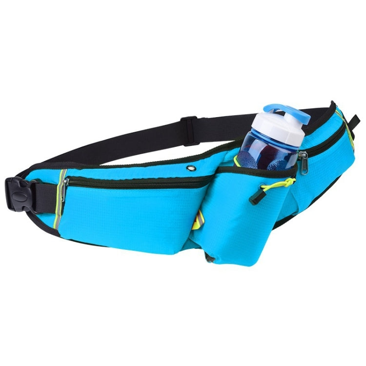 Outdoor Sports Water Bottle Waist Bag Multifunctional Fitness Running Mobile Phone Invisible Waist Bag, Black, Blue, Violet, Rose Red, Fluorescent Green, Royal Blue, Army Green