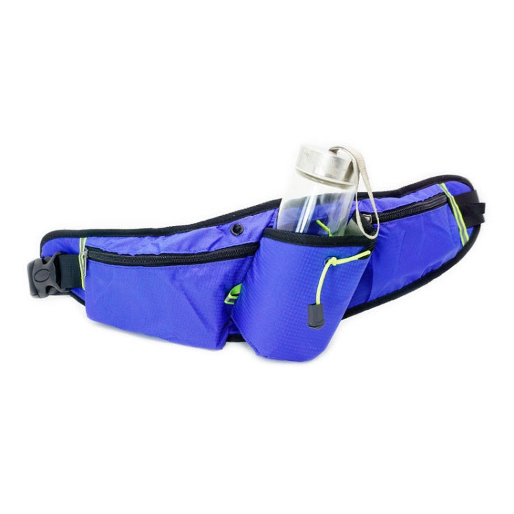 Outdoor Sports Water Bottle Waist Bag Multifunctional Fitness Running Mobile Phone Invisible Waist Bag, Black, Blue, Violet, Rose Red, Fluorescent Green, Royal Blue, Army Green
