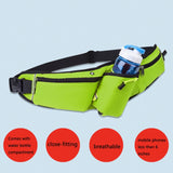 Outdoor Sports Water Bottle Waist Bag Multifunctional Fitness Running Mobile Phone Invisible Waist Bag, Black, Blue, Violet, Rose Red, Fluorescent Green, Royal Blue, Army Green