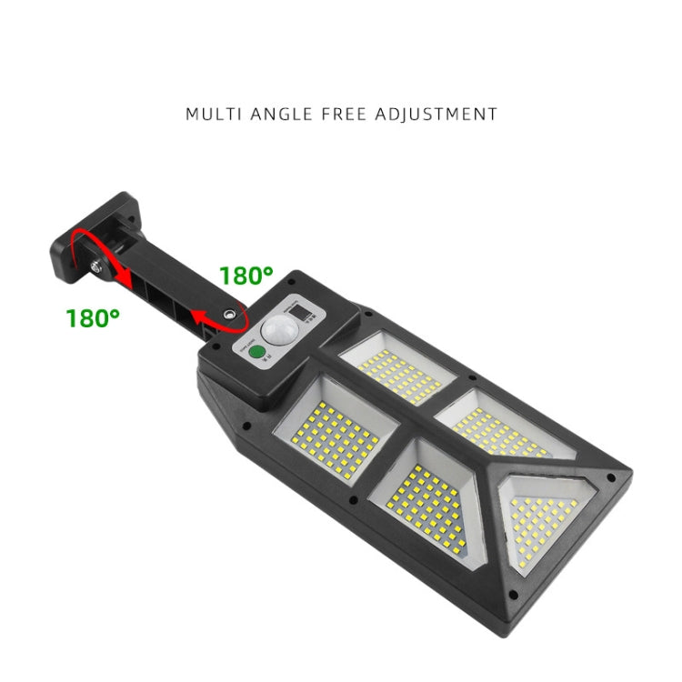 Solar Outdoor Human Body Induction Wall Light Garden Fence Street Light, TG-TY100 196 LED