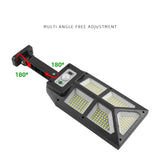 Solar Outdoor Human Body Induction Wall Light Garden Fence Street Light, TG-TY100 196 LED