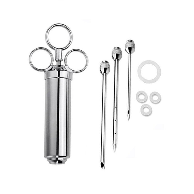 Stainless Steel Seasoning Turkey Syringe Kitchen Seasoning Syringe, 8 in 1, 9 in 1, 10 in 1