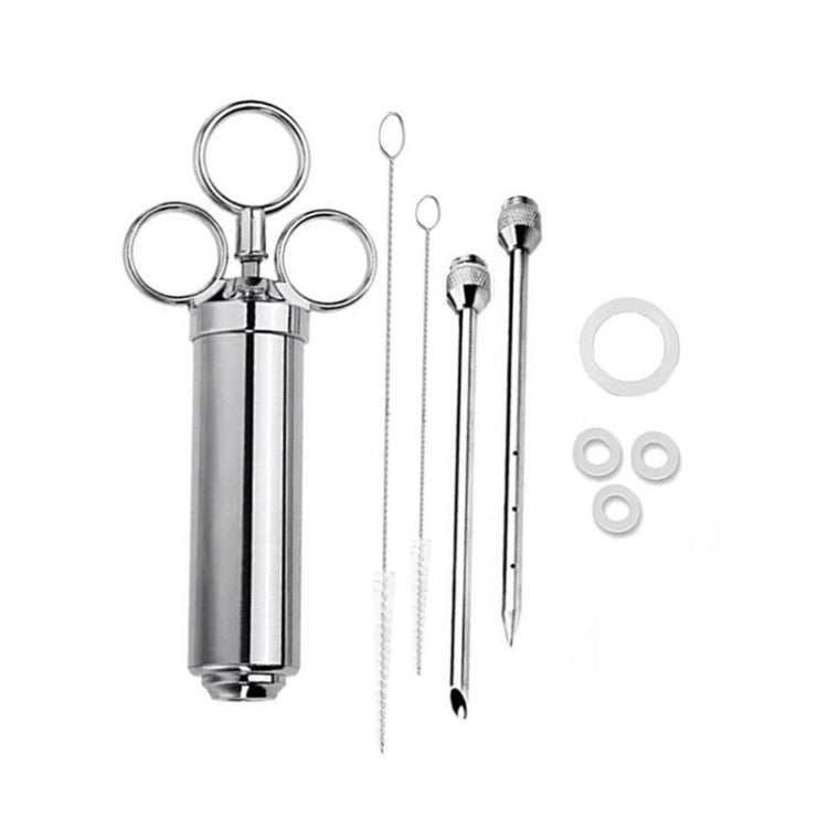 Stainless Steel Seasoning Turkey Syringe Kitchen Seasoning Syringe, 8 in 1, 9 in 1, 10 in 1