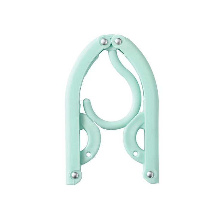 3pcs Portable Travel Folding Hanger Multi-Function Plastic Drying Rack, 3pcs Pink, 3pcs Green, 3pcs Beige, 3pcs Blue