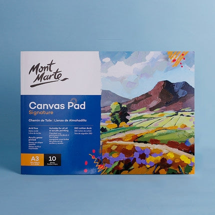 10 Sheet/pack Oil Acrylic Painting Canvas Pad Paper Book Painting Canvas Paper A3