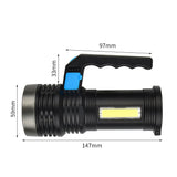 TG-TZ01601 Outdoor Search Lights Household Strong Light Flashlight Rechargeable Portable Lamp