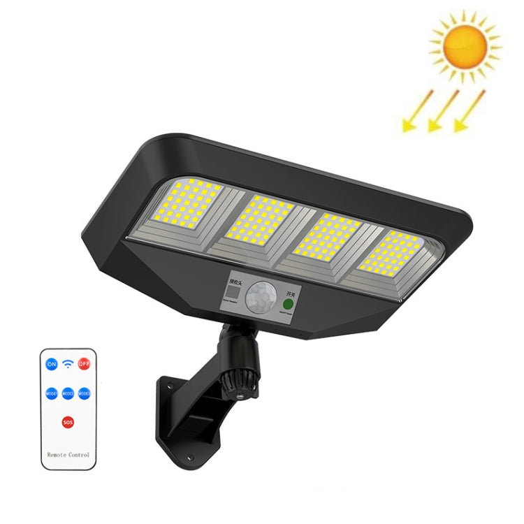 TG-TY081 LED Solar Wall Light Body Sensation Outdoor Waterproof Courtyard Lamp with Remote Control, Style:, 138 LED Integrated, 160 LED Integrated, 138 COB Integrated, 160 COB Integrated, 138 LED Splitable, 160 LED Splitable, 138 COB Splitable         ... 138 LED Integrated