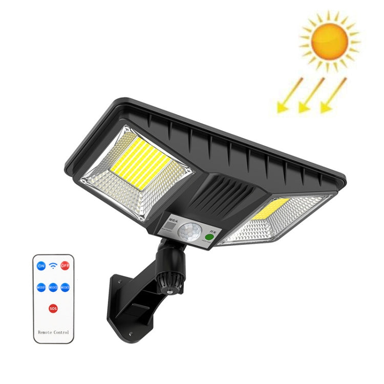 TG-TY081 LED Solar Wall Light Body Sensation Outdoor Waterproof Courtyard Lamp with Remote Control, Style:, 138 LED Integrated, 160 LED Integrated, 138 COB Integrated, 160 COB Integrated, 138 LED Splitable, 160 LED Splitable, 138 COB Splitable         ... 160 LED Integrated