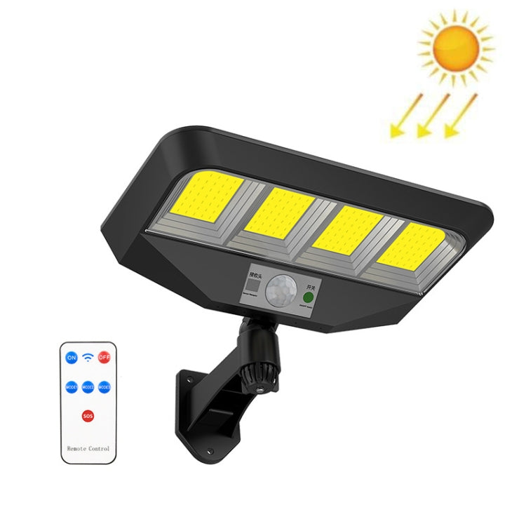 TG-TY081 LED Solar Wall Light Body Sensation Outdoor Waterproof Courtyard Lamp with Remote Control, Style:, 138 LED Integrated, 160 LED Integrated, 138 COB Integrated, 160 COB Integrated, 138 LED Splitable, 160 LED Splitable, 138 COB Splitable         ... 138 COB Integrated