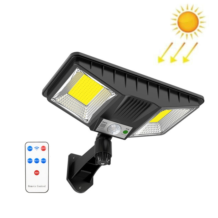 TG-TY081 LED Solar Wall Light Body Sensation Outdoor Waterproof Courtyard Lamp with Remote Control, Style:, 138 LED Integrated, 160 LED Integrated, 138 COB Integrated, 160 COB Integrated, 138 LED Splitable, 160 LED Splitable, 138 COB Splitable         ... 160 COB Integrated