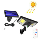 TG-TY081 LED Solar Wall Light Body Sensation Outdoor Waterproof Courtyard Lamp with Remote Control, Style:, 138 LED Integrated, 160 LED Integrated, 138 COB Integrated, 160 COB Integrated, 138 LED Splitable, 160 LED Splitable, 138 COB Splitable         ... 160 LED Splitable