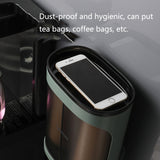 Wall-Mounted Disposable Cup Remover Punch-Free Cup Holder Home Office Convenient Cup Holder, Binocular White, Binocular Green, Monocular White, Monocular Green