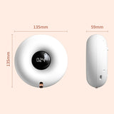 ZC01 Intelligent Wall-Mounted Hand Washing Automatic Soap Dispenser Induction Foamer, ZC01 White