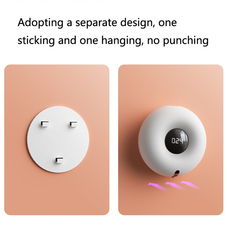 ZC01 Intelligent Wall-Mounted Hand Washing Automatic Soap Dispenser Induction Foamer, ZC01 White