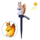 LED Solar Squirrel Lawn Light Outdoor Garden Decoration Landscape Light