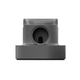 2 In 1 Smart Watch Charging Bracket Desktop Silicone Watch Charging Stand For Apple Watch, Black, White, Pink, Deep Blue, Grey