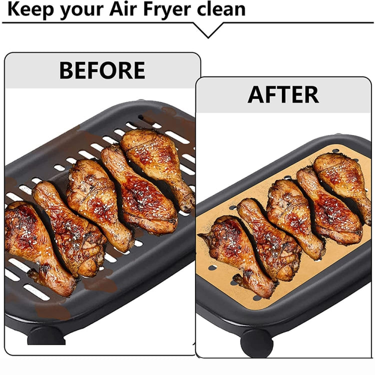 0303-1 Household Multifunctional Air Fryer Oil Absorbing Paper, 100 PCS, 200 PCS