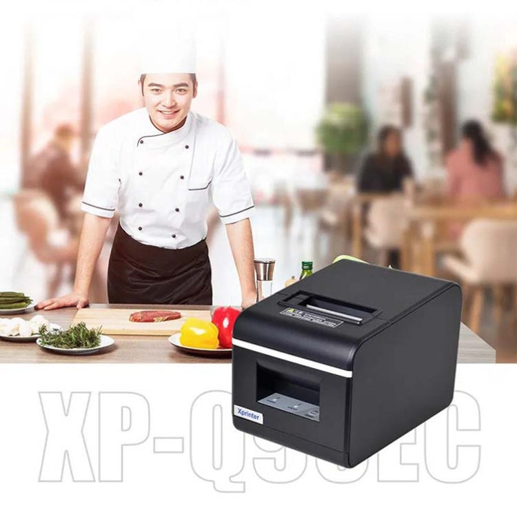 Xprinter XP-Q90EC 58mm Portable Express List Receipt Thermal Printer, USB Port, LAN Port, USB+Bluetooth