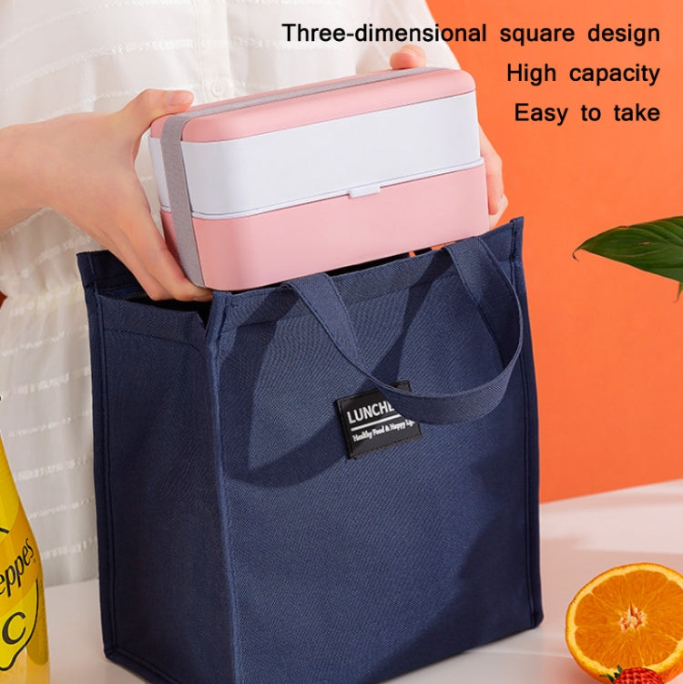 Thickened Aluminum Foil Insulation Lunch Box Bag Waterproof Portable Meal Bag, 20x23x13cm, 24x27x14cm, 26x34x16cm