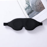 3D Sleeping Eye Mask Memory Foam Men And Women Shading Eye Mask Concave Eye Mask, No Nose Wings Black, No Nose Wings Blue