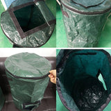Sealing Probiotics Fermentation Garden Horticulture Tree Leaf Bag Compost Bag, Medium Lid With Window, Large Lid With Window
