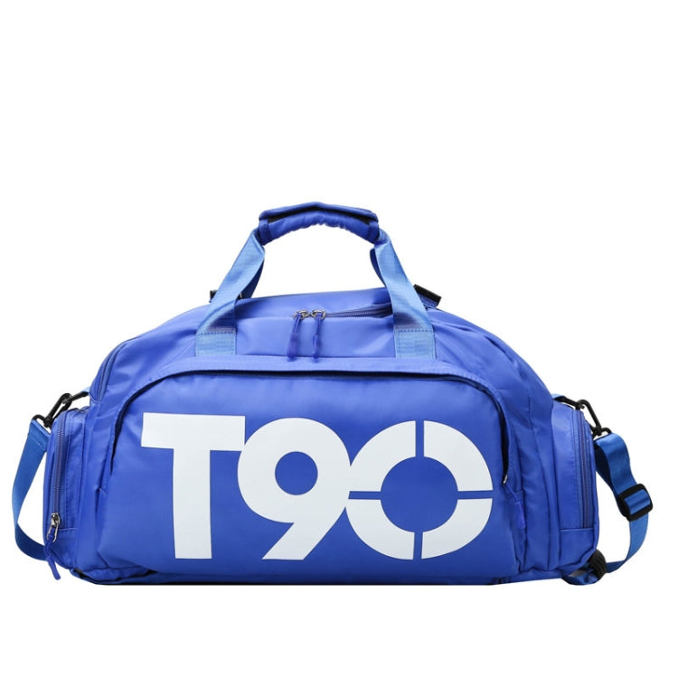 Sports Fitness Bag Large Capacity Luggage Bag Dry Wet Separation With Shoes Position Hand-Held Backpack Travel Bag, Pink White, Pink Yellow, Black and White, Black Yellow, Blue and White, Blue Yellow, Deep Blue White, Dark Blue Yellow, Red White       ...