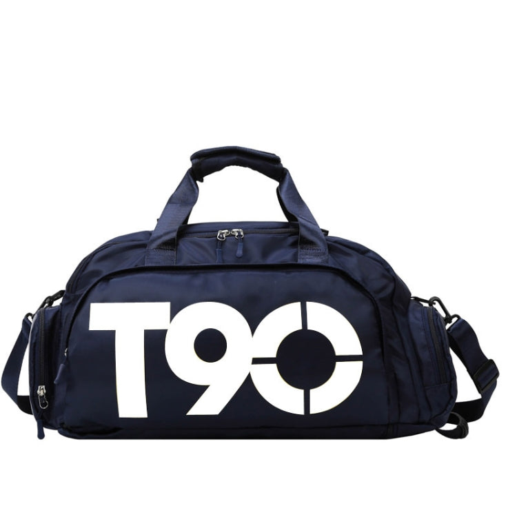 Sports Fitness Bag Large Capacity Luggage Bag Dry Wet Separation With Shoes Position Hand-Held Backpack Travel Bag, Pink White, Pink Yellow, Black and White, Black Yellow, Blue and White, Blue Yellow, Deep Blue White, Dark Blue Yellow, Red White       ...