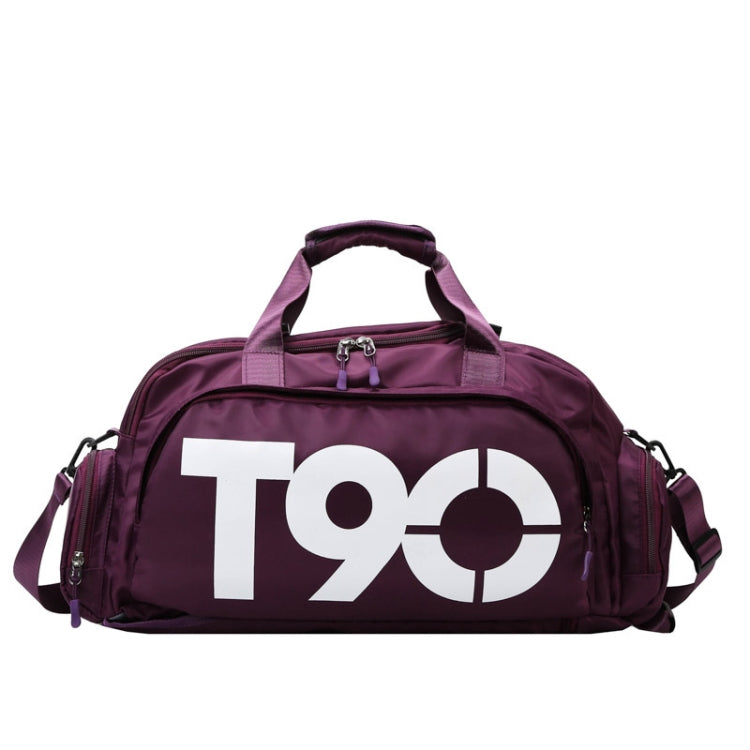 Sports Fitness Bag Large Capacity Luggage Bag Dry Wet Separation With Shoes Position Hand-Held Backpack Travel Bag, Pink White, Pink Yellow, Black and White, Black Yellow, Blue and White, Blue Yellow, Deep Blue White, Dark Blue Yellow, Red White       ...