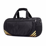 Leisure Sports Fitness Bag Men And Women One-Shoulder Diagonal Portable Cylindrical Travel Bag, Small