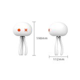 H10 Smart Silicone Sensor Night Light Jellyfish Shape Eye Protection Sleep Light, Spec:, 1200mAh
