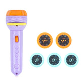 3 Sets Children Early Education Luminous Projection Flashlight, Pink + 24 Patterns, Green + 24 Patterns, Purple + 24 Patterns, Pink + 40 Patterns, Green + 40 Patterns, Purple + 40 Patterns, Pink + 80 Patterns, Green + 80 Patterns, Purple + 80 Patterns Purple + 40 Patterns