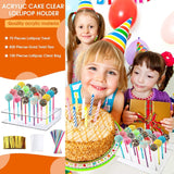 2pcs / Set 20-Hole Lollipop Stand Snack Stick Display Stand, Snack Stick Display Stand