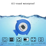 2 PCS Little Fish Baby Bath Electronic Thermometer Bathtub Pool Water Thermometer, Blue, Pink