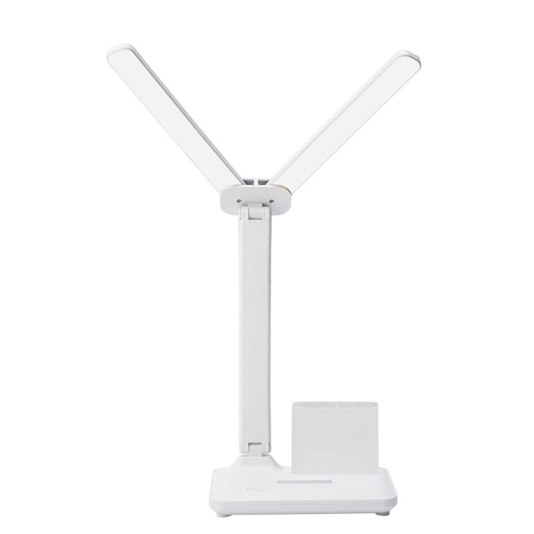 Double Head Lighting LED Charging Desk Lamp,Style:, Plug-in Version+Cable, Rechargeable 3600mAh+Cable, Rechargeable 4000mAh+Cable