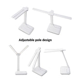 Double Head Lighting LED Charging Desk Lamp,Style:, Plug-in Version+Cable, Rechargeable 3600mAh+Cable, Rechargeable 4000mAh+Cable