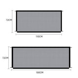 Pet Protective Fence Dog Isolation Net, Size：, 180x72cm, 110x72cm