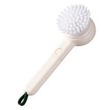 Multifunctional Fruit And Vegetable Cleaning Brush, White, Yellow, Blue, Green