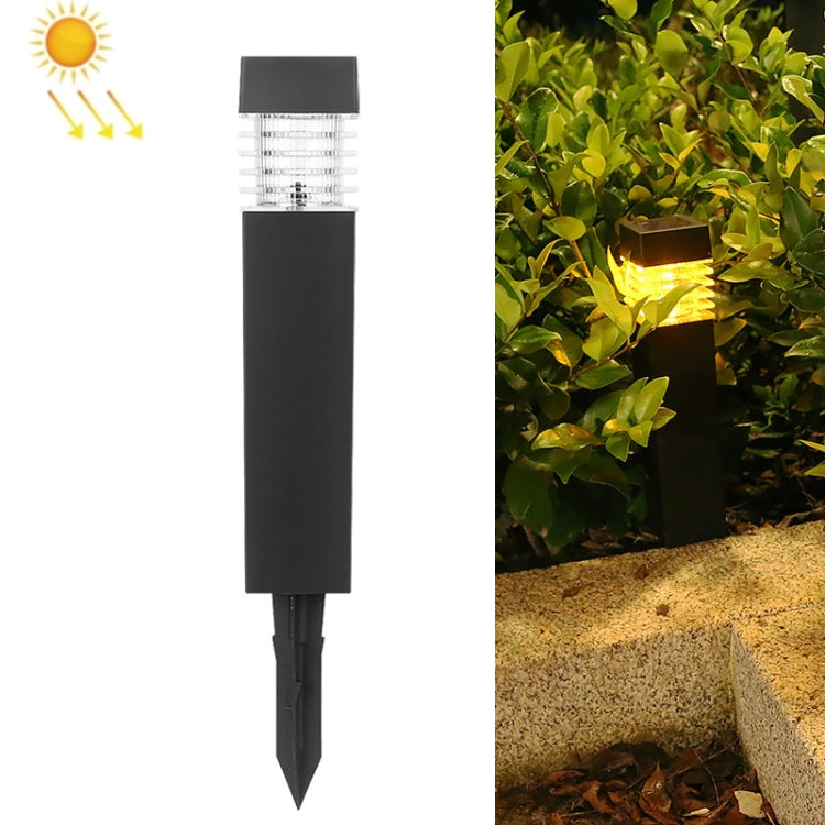 Solar Waterproof Outdoor Landscape Square Column Lawn Light, White Light, Yellow Light, Color Light