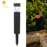 Solar Waterproof Outdoor Landscape Square Column Lawn Light, White Light, Yellow Light, Color Light