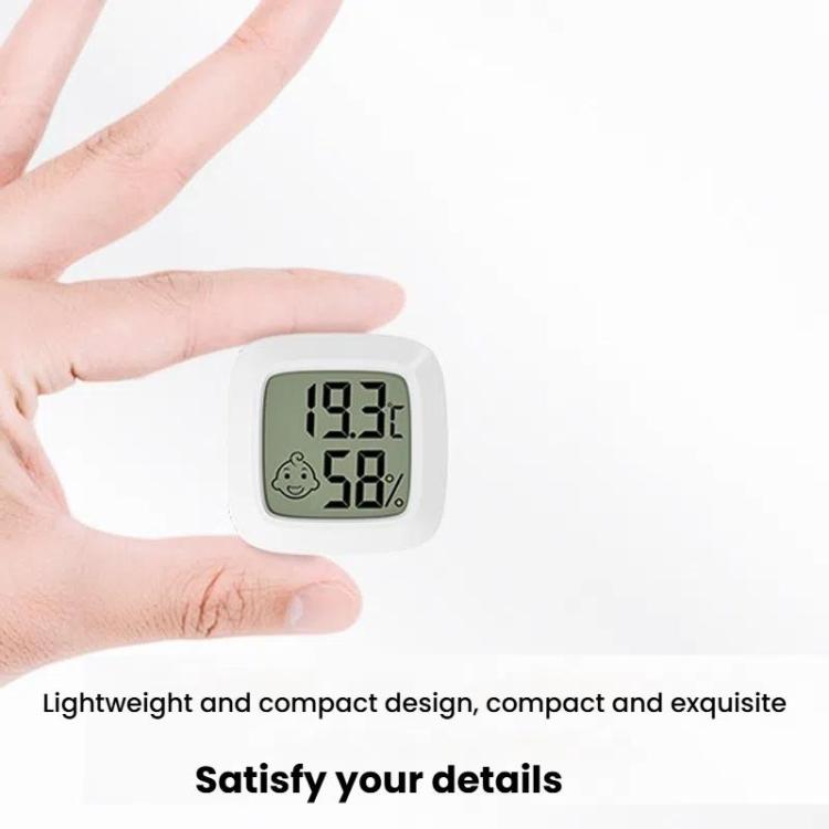 Temperature And Humidity Measuring Baby Room Temperature Meter, Square