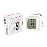 Temperature And Humidity Measuring Baby Room Temperature Meter, Square